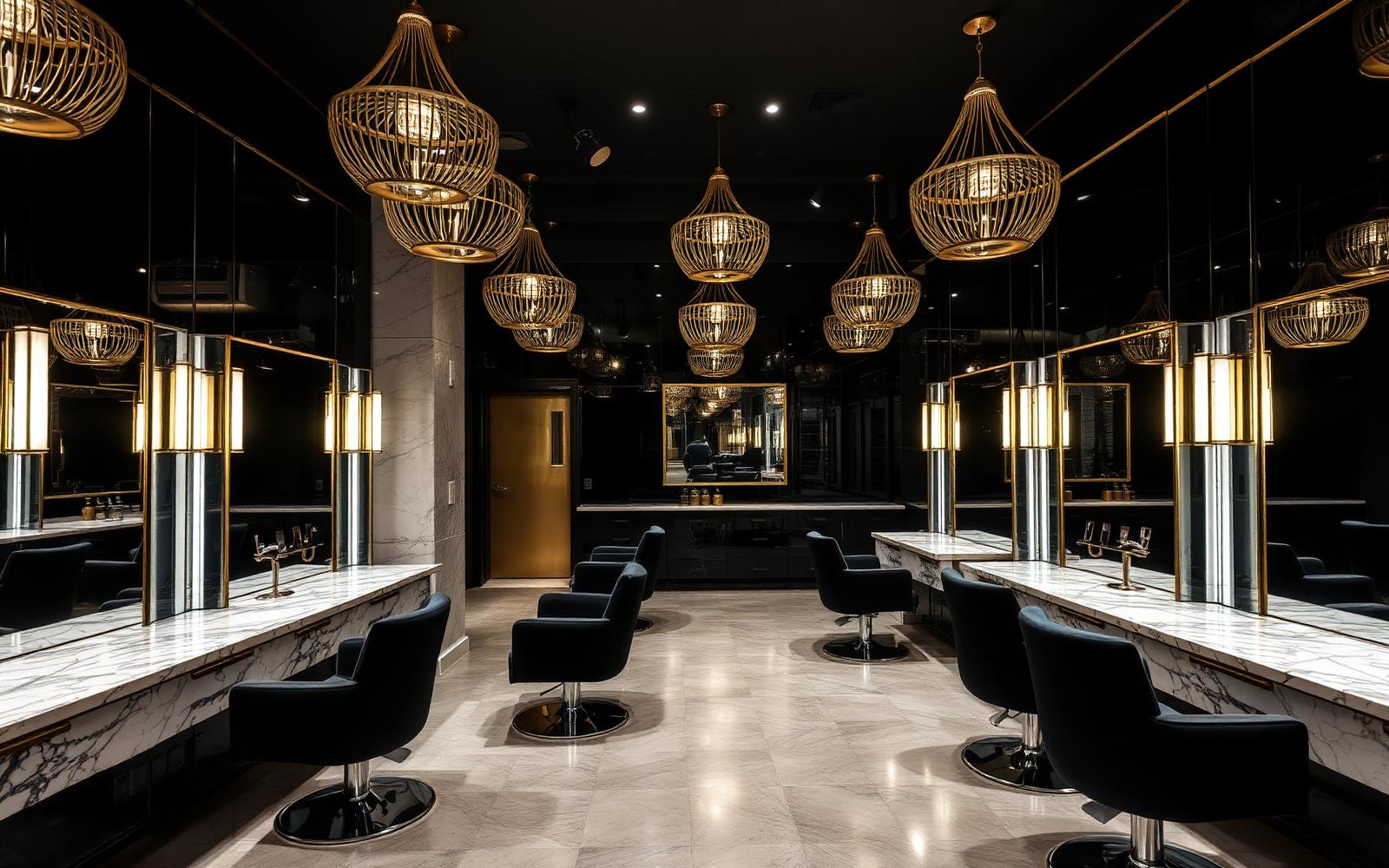 Salon interior